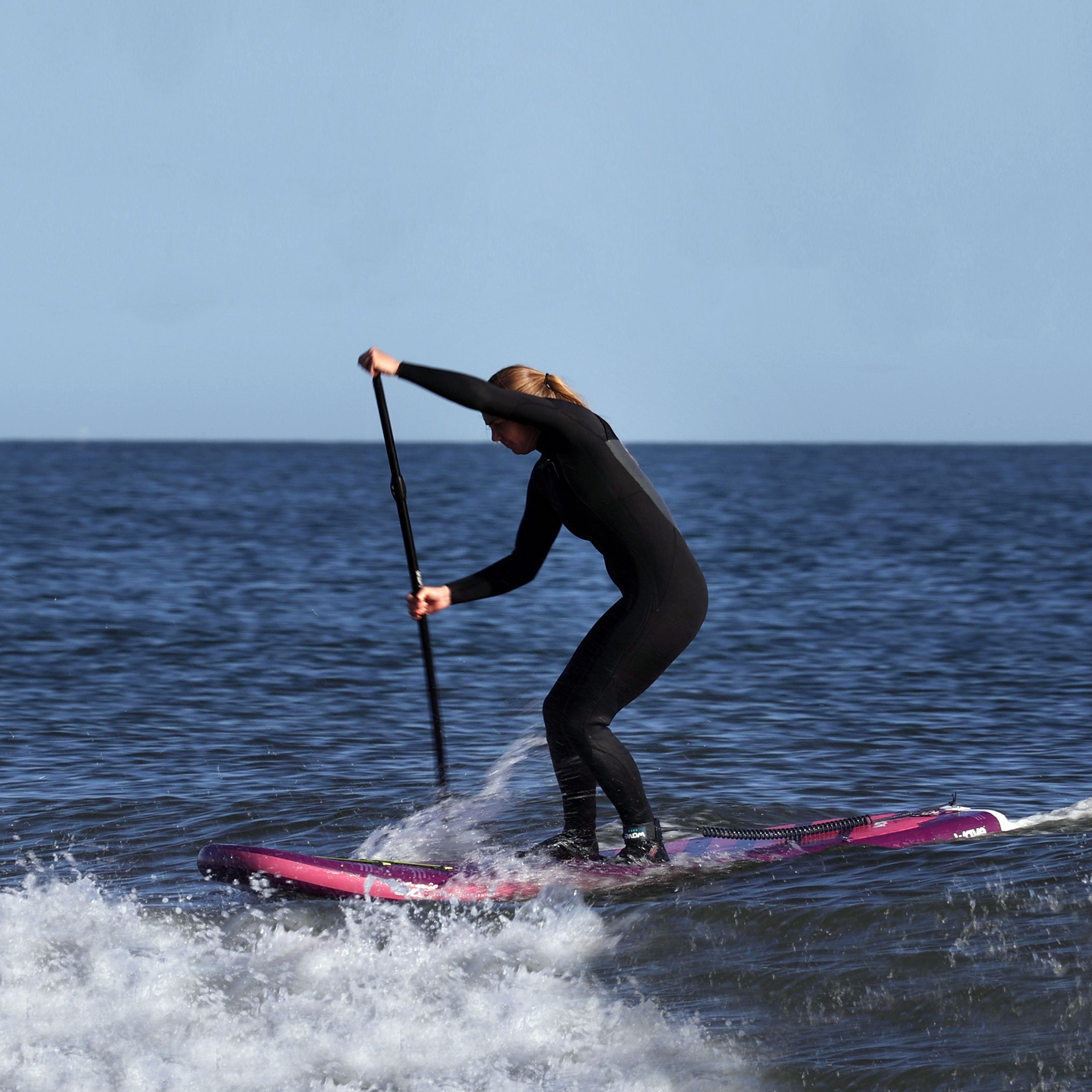 Wildcat Surf Package | Purple iSUP 8.6ft - Wave Sups Inflatable Paddle boards