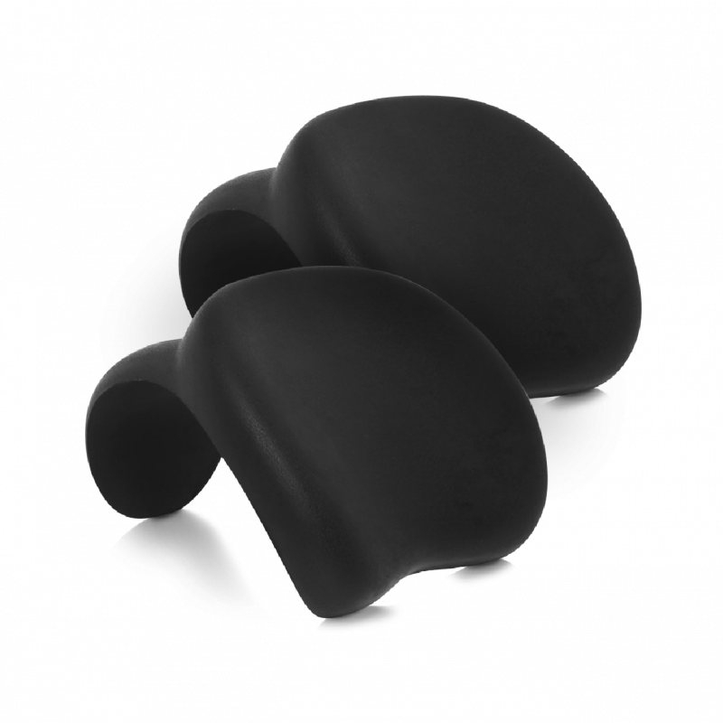Wave Spa Luxury Head Rest Pillow, Black - 2 Pack - Wave Spas Inflatable, foam Hot Tubs