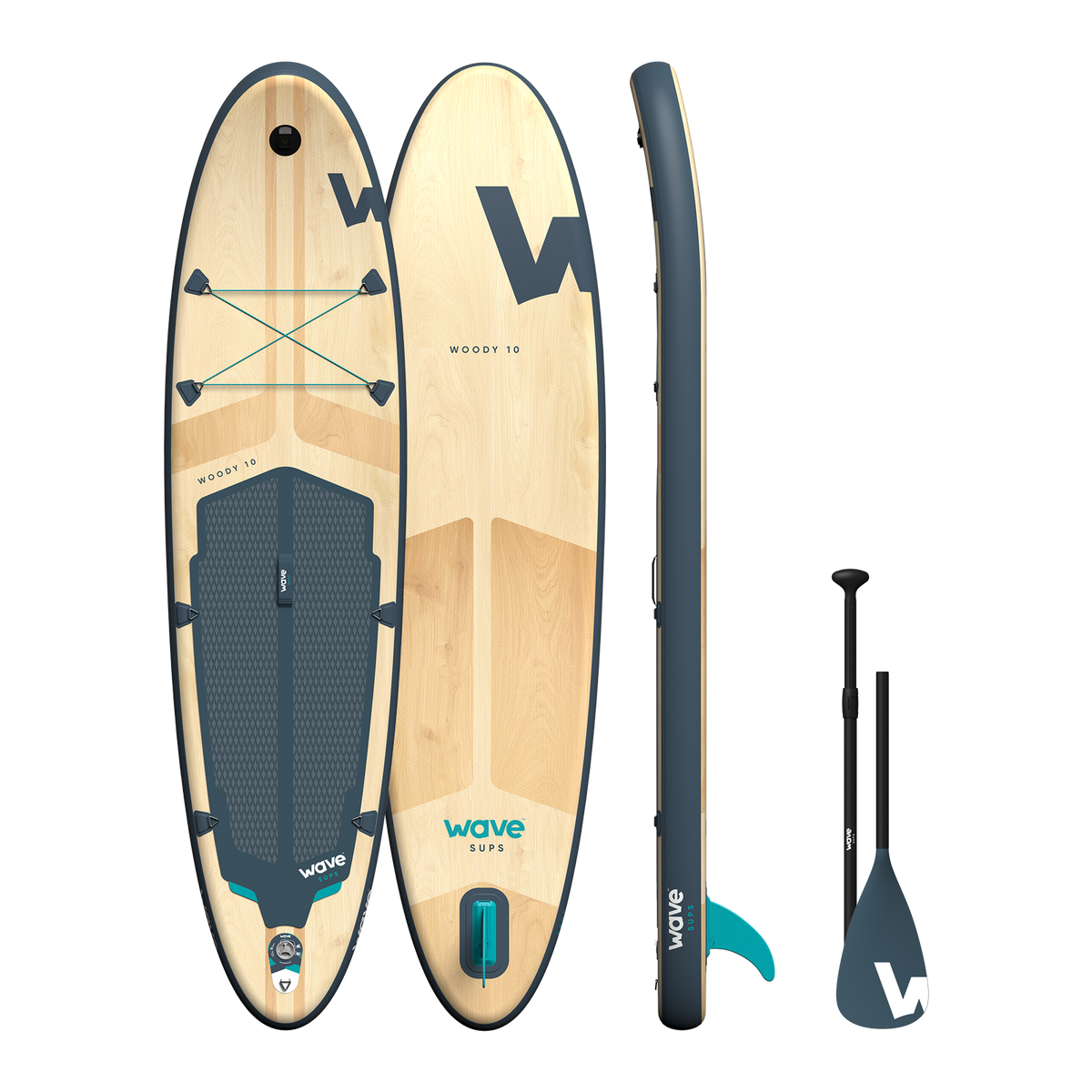 Woody Package | Navy iSUP 10ft/11ft